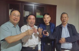 老涞福品牌创始人范仁和董事长一行考察杭州“太湖源论坛”康养项目